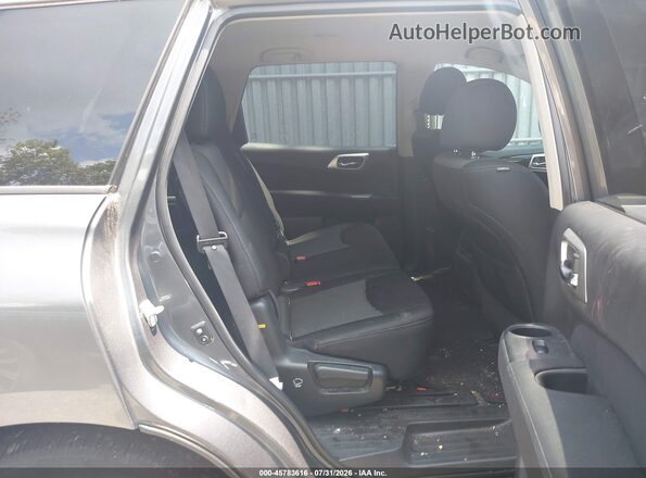 5N1DR2MM0HC907109 2017 NISSAN PATHFINDER Gray VIN sticker view
