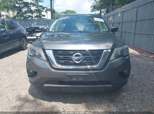 5N1DR2MM0HC907109 2017 NISSAN PATHFINDER Gray Instrument cluster view