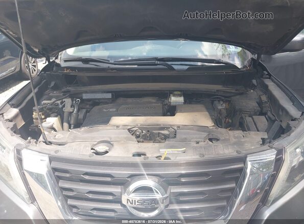 5N1DR2MM0HC907109 2017 NISSAN PATHFINDER Gray Rear view