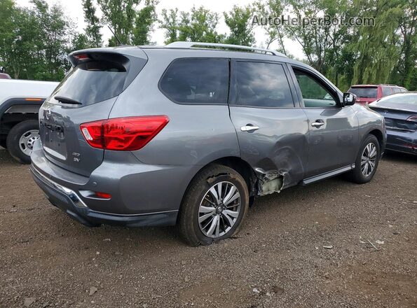5N1DR2MM0JC634193 2018 NISSAN PATHFINDER Gray Tył prawy