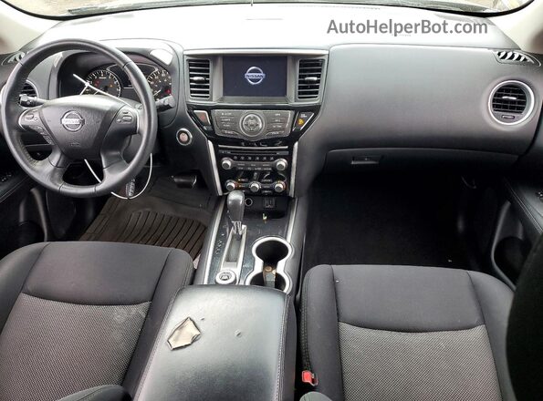 5N1DR2MM0JC634193 2018 NISSAN PATHFINDER Gray Widok deski rozdzielczej