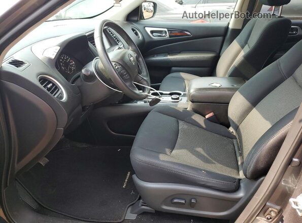 5N1DR2MM0JC634193 2018 NISSAN PATHFINDER Gray Widok wnętrza z przodu