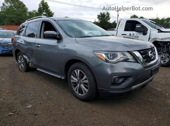 5N1DR2MM0JC634193 2018 NISSAN PATHFINDER Gray Przód prawy