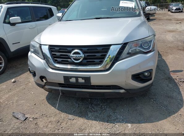 5N1DR2MM0JC646618 2018 NISSAN PATHFINDER Silver ხელსაწყოთა პანელის ხედი