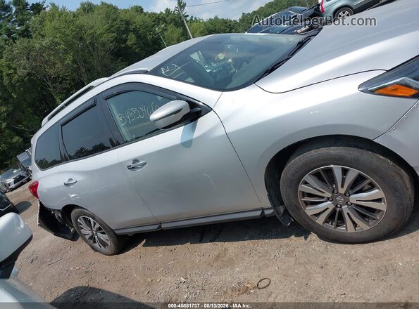 5N1DR2MM0JC646618 2018 NISSAN PATHFINDER Silver უკანა სალონის ხედი