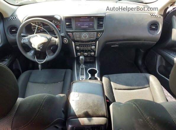 5N1DR2MM0JC649678 2018 NISSAN PATHFINDER Silver წინა პანელის ხედი
