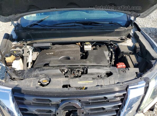 5N1DR2MM0JC649678 2018 NISSAN PATHFINDER Silver ძრავის განყოფილების ხედი