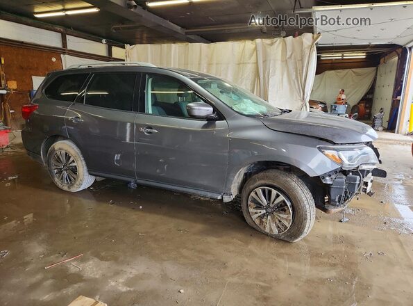 5N1DR2MM0KC577026 2019 NISSAN PATHFINDER Серый Передняя правая четверть