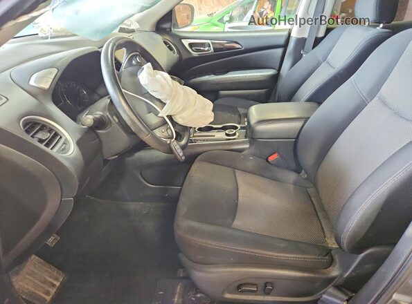 5N1DR2MM0KC577026 2019 NISSAN PATHFINDER Серый Вид салона спереди