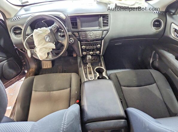 5N1DR2MM0KC577026 2019 NISSAN PATHFINDER Серый Вид панели приборов