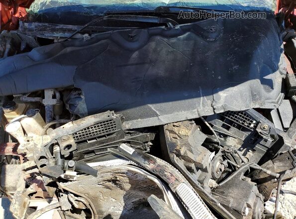 5N1DR2MM1HC637615 2017 NISSAN PATHFINDER Red Engine compartment view