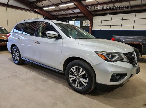 5N1DR2MM1HC670100 2017 NISSAN PATHFINDER Silver Передня права чверть