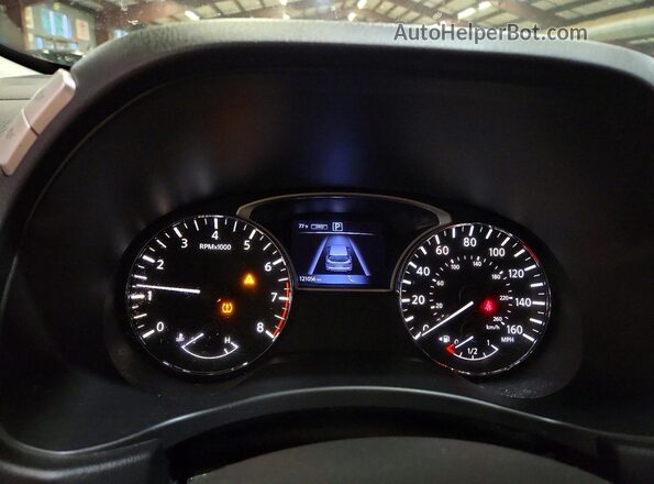 5N1DR2MM1HC670100 2017 NISSAN PATHFINDER Silver Вид щитка приладів