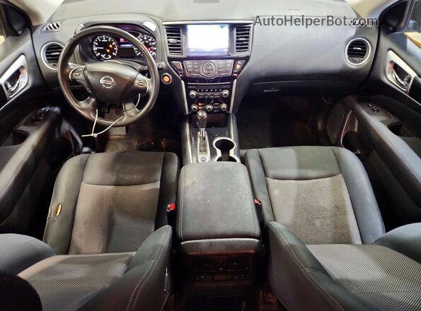 5N1DR2MM1HC670100 2017 NISSAN PATHFINDER Silver Вид панелі приладів