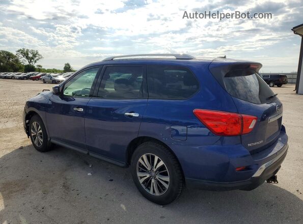 5N1DR2MM1HC690718 2017 NISSAN PATHFINDER Blue Задня ліва чверть