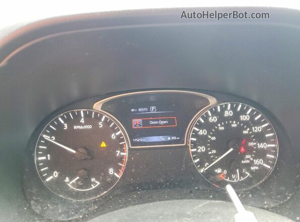 5N1DR2MM1HC690718 2017 NISSAN PATHFINDER Blue Вид щитка приладів