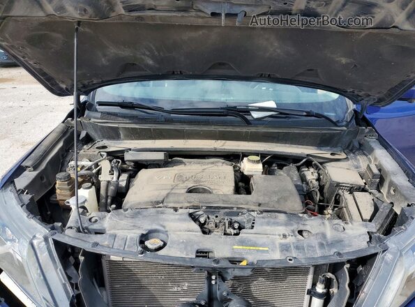 5N1DR2MM1HC690718 2017 NISSAN PATHFINDER Blue Вид підкапотного простору