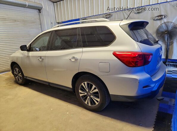 5N1DR2MM1JC607553 2018 NISSAN PATHFINDER Silver Trasero izquierdo