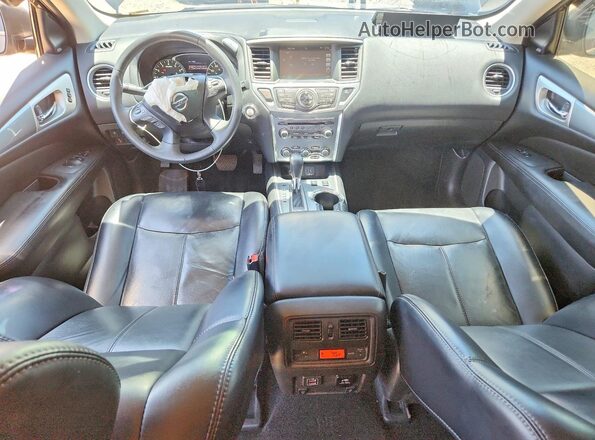 5N1DR2MM1JC607861 2018 NISSAN PATHFINDER Black Vista del salpicadero