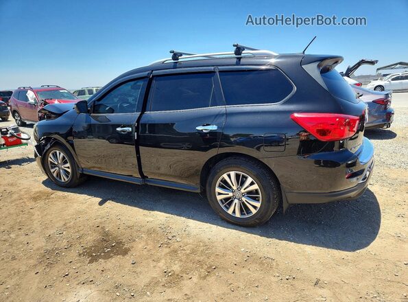5N1DR2MM1JC607861 2018 NISSAN PATHFINDER Black Trasero izquierdo