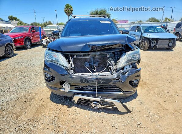 5N1DR2MM1JC607861 2018 NISSAN PATHFINDER Black Vista frontal