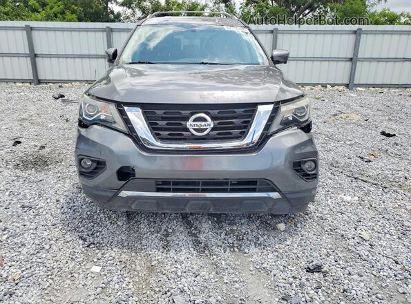 5N1DR2MM1JC620531 2018 NISSAN PATHFINDER Gray Front view