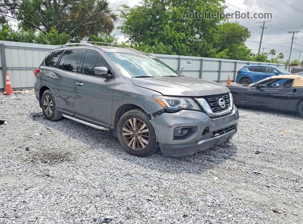 5N1DR2MM1JC620531 2018 NISSAN PATHFINDER Gray Front right