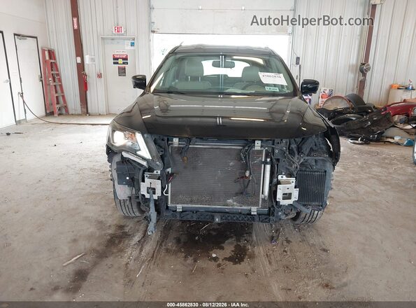 5N1DR2MM1JC623168 2018 NISSAN PATHFINDER Black Вид спереду