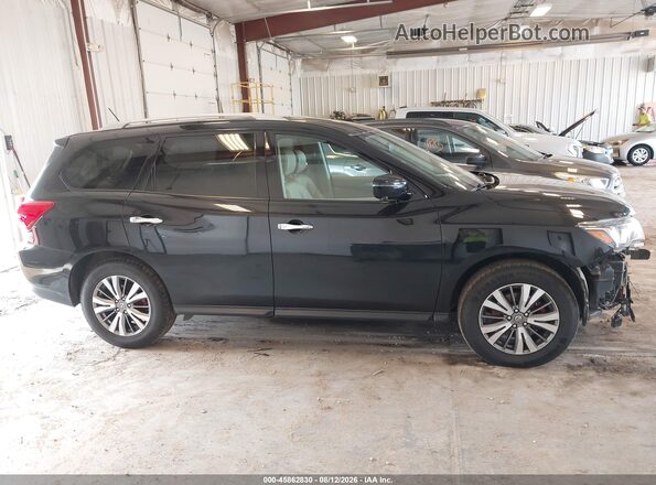 5N1DR2MM1JC623168 2018 NISSAN PATHFINDER Black Вид задньої частини салону