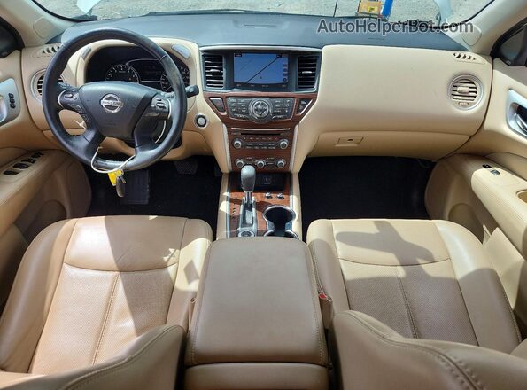 5N1DR2MM1JC647227 2018 NISSAN PATHFINDER White წინა პანელის ხედი