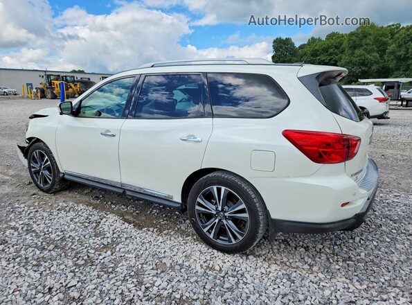 5N1DR2MM1JC647227 2018 NISSAN PATHFINDER White უკანა მარცხენა