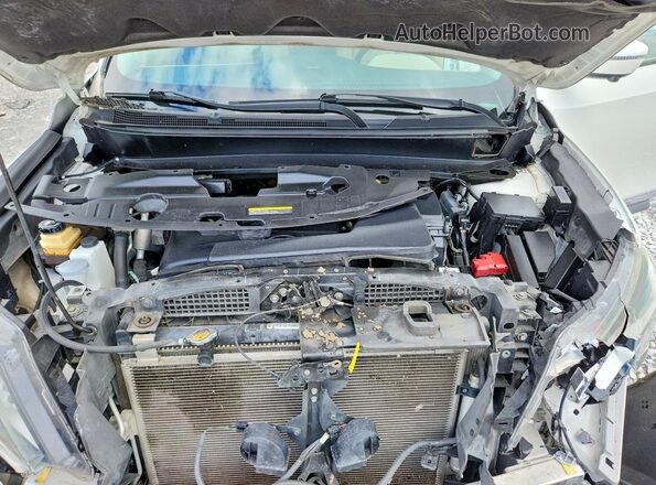 5N1DR2MM1JC647227 2018 NISSAN PATHFINDER White ძრავის განყოფილების ხედი
