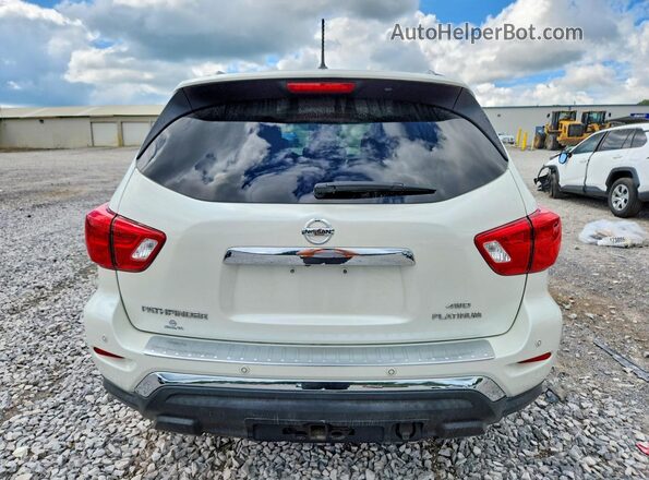 5N1DR2MM1JC647227 2018 NISSAN PATHFINDER White უკანა ხედი