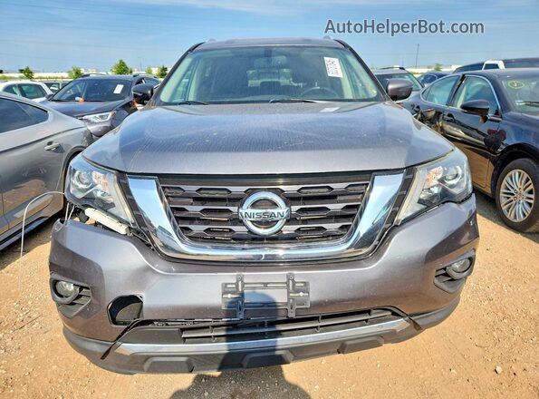 5N1DR2MM1JC670099 2018 NISSAN PATHFINDER Gray Widok z przodu