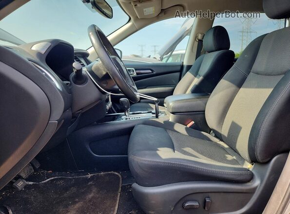 5N1DR2MM1JC670099 2018 NISSAN PATHFINDER Gray Widok wnętrza z przodu