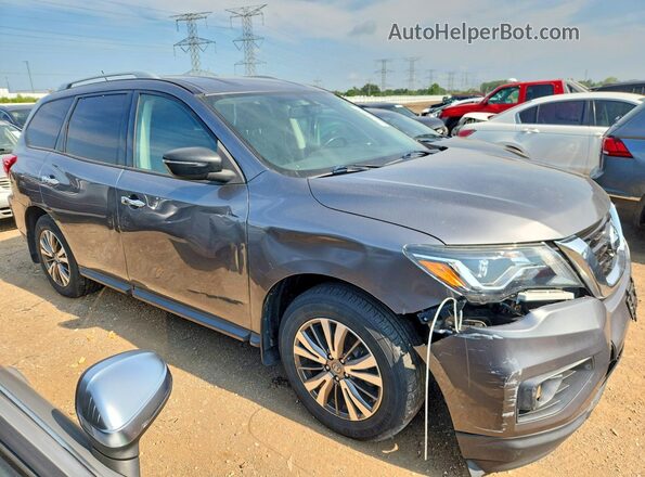 5N1DR2MM1JC670099 2018 NISSAN PATHFINDER Gray Przód prawy