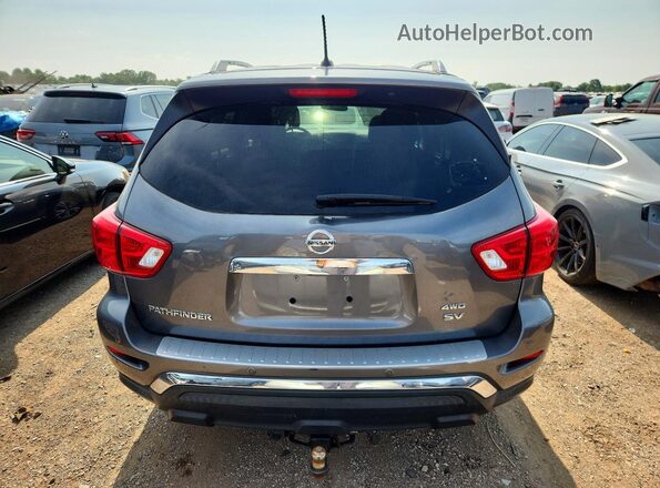 5N1DR2MM1JC670099 2018 NISSAN PATHFINDER Gray Widok z tyłu
