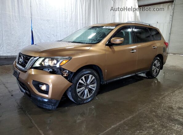 5N1DR2MM2HC606762 2017 NISSAN PATHFINDER Brown 