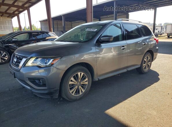 5N1DR2MM2HC655489 2017 NISSAN PATHFINDER Серый Задняя левая четверть