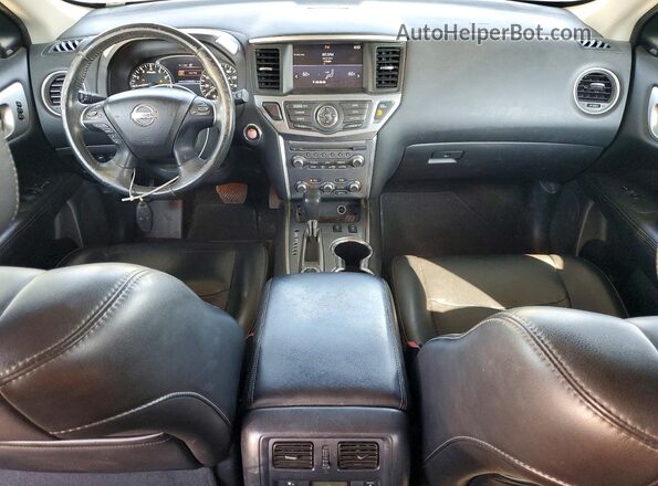 5N1DR2MM2HC655489 2017 NISSAN PATHFINDER Серый Вид щитка приборов