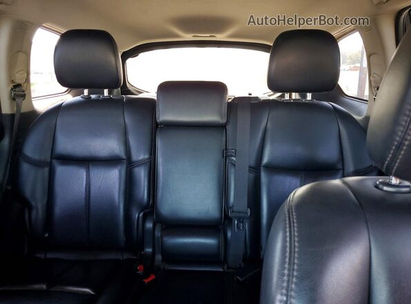 5N1DR2MM2HC655489 2017 NISSAN PATHFINDER Серый Вид задней части салона