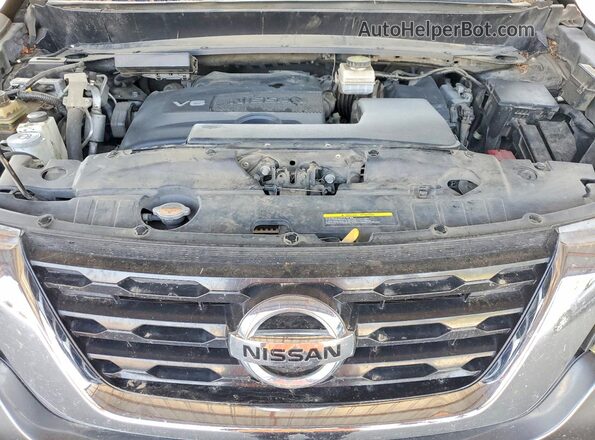 5N1DR2MM2HC655489 2017 NISSAN PATHFINDER Серый Вид наклейки с VIN-кодом