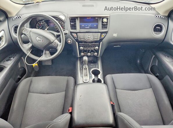 5N1DR2MM2JC605018 2018 NISSAN PATHFINDER Silver Առջևի վահանակի տեսք