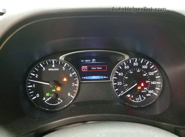 5N1DR2MM2JC607612 2018 NISSAN PATHFINDER Черный Вид щитка приборов