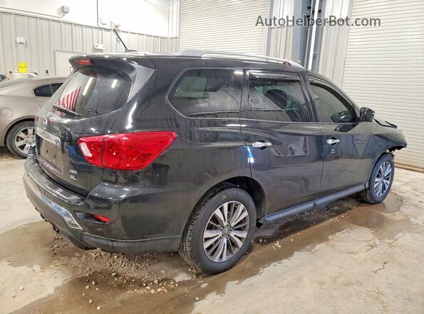 5N1DR2MM2JC607612 2018 NISSAN PATHFINDER Черный Задняя правая четверть