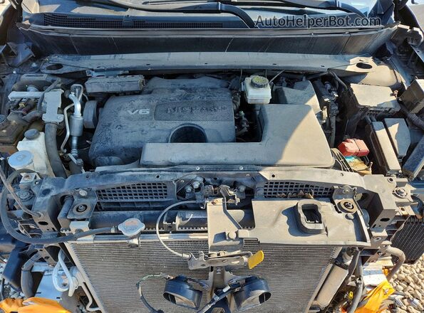 5N1DR2MM2JC609487 2018 NISSAN PATHFINDER Gray Widok komory silnika