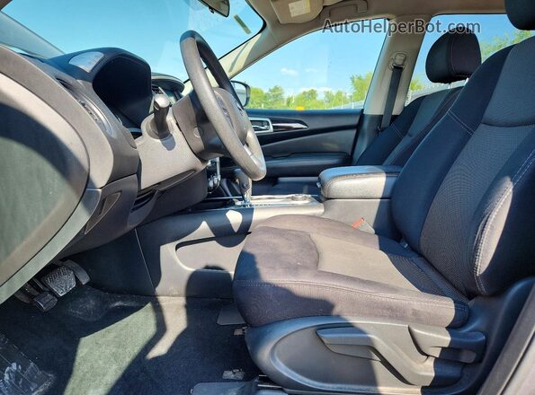 5N1DR2MM2JC609487 2018 NISSAN PATHFINDER Gray Widok wnętrza z przodu