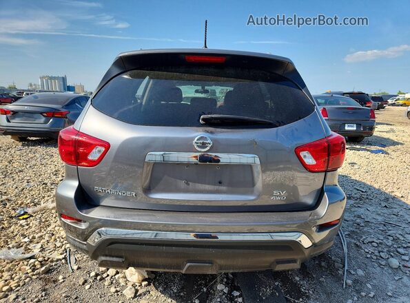 5N1DR2MM2JC609487 2018 NISSAN PATHFINDER Gray Widok z tyłu