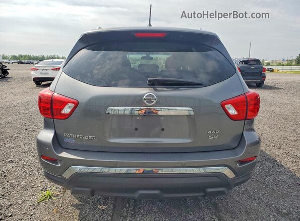 5N1DR2MM2JC617752 2018 NISSAN PATHFINDER Gray Հետևի տեսք