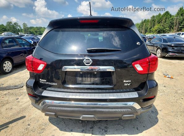 5N1DR2MM2JC631554 2018 NISSAN PATHFINDER Black Rear view